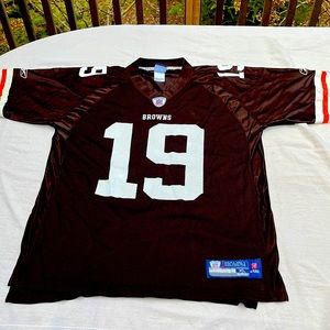 Reebok Onfield Cleveland Browns Vintage Bernie Kosar NFL jersey XL